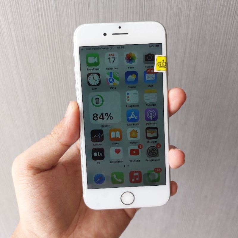 iPhone 8 64gb silver ex iBox murah setara iphone X
