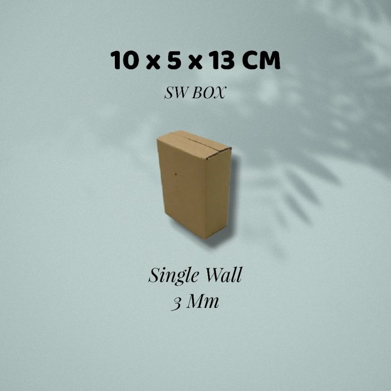 

Kardus Ukuran 10x5x13 CM Box untuk packing ST