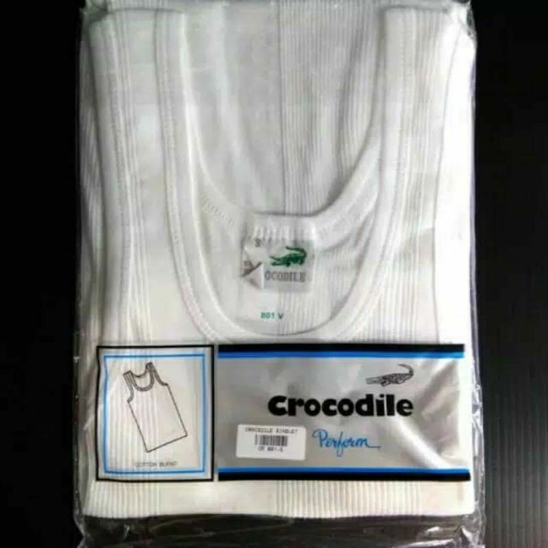 Siglet Crocodile Pria 801 Salur Kaos Dalam Pria Crocodile Salur