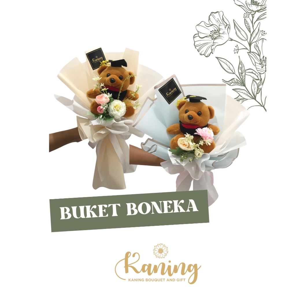 Buket Wisuda | Buket Boneka | Buket Bunga Boneka | Buket Bunga | Kano Wisuda
