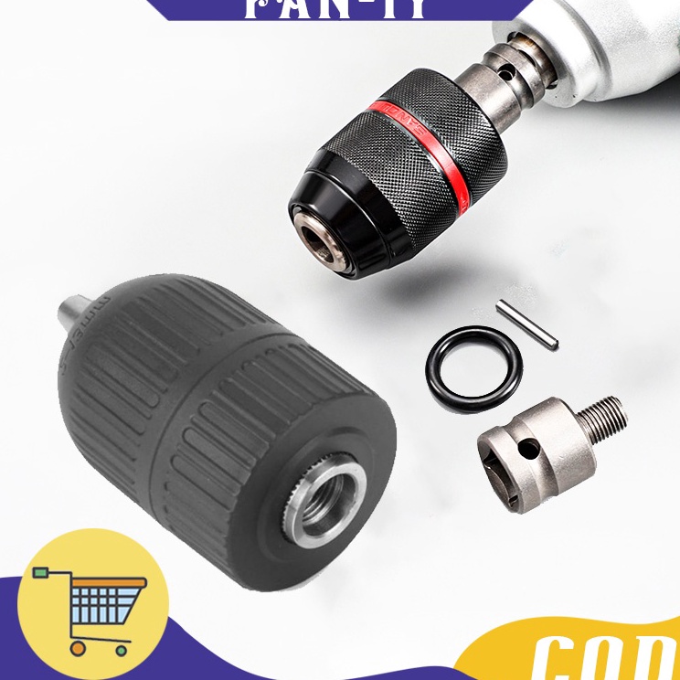 Nb Adapter Impact Wrench 12  Kepala Bor Keyless 213mm 122UNF  Kepala Bor Impact Wrench  Chuck Bor
