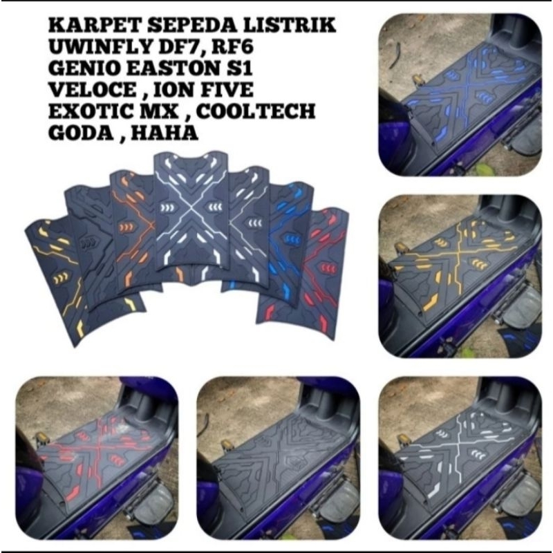 karpet sepeda listrik UWINFLY GODA EXOTIC HAHA