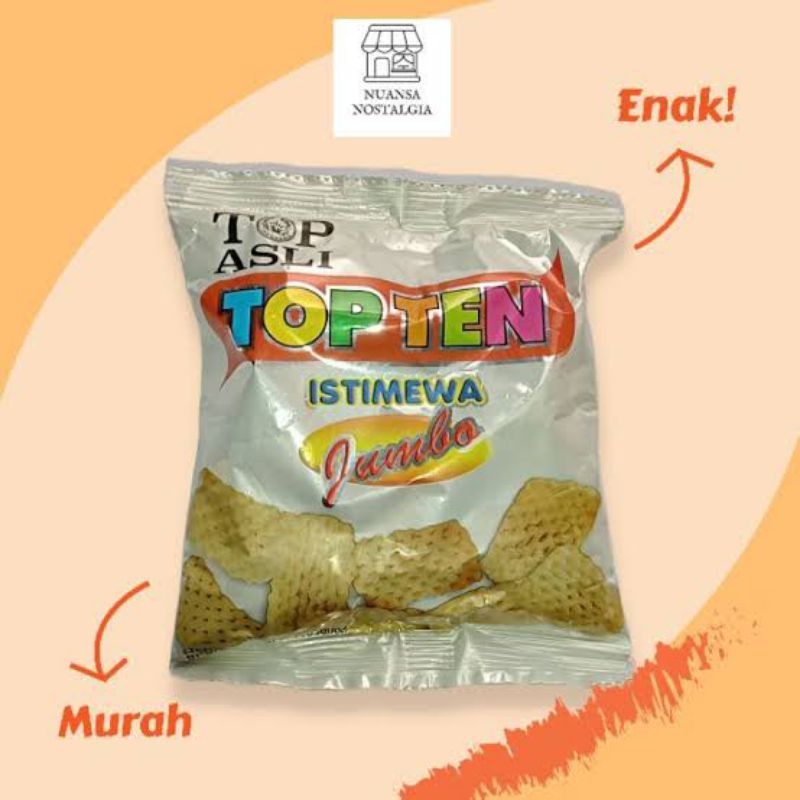 

TERMURAH! Jajan Jadul Snack Top Ten - Kerupuk Renyah