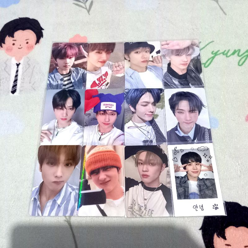 Photocard Official NCT Jisung Hotsa Jewel Case, BB Digipack New School Youngstar, Candy Digipack PB,