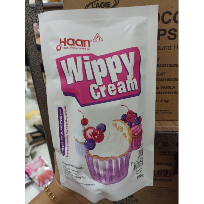 

HAAN WIPPY CREAM Pouch 200GR