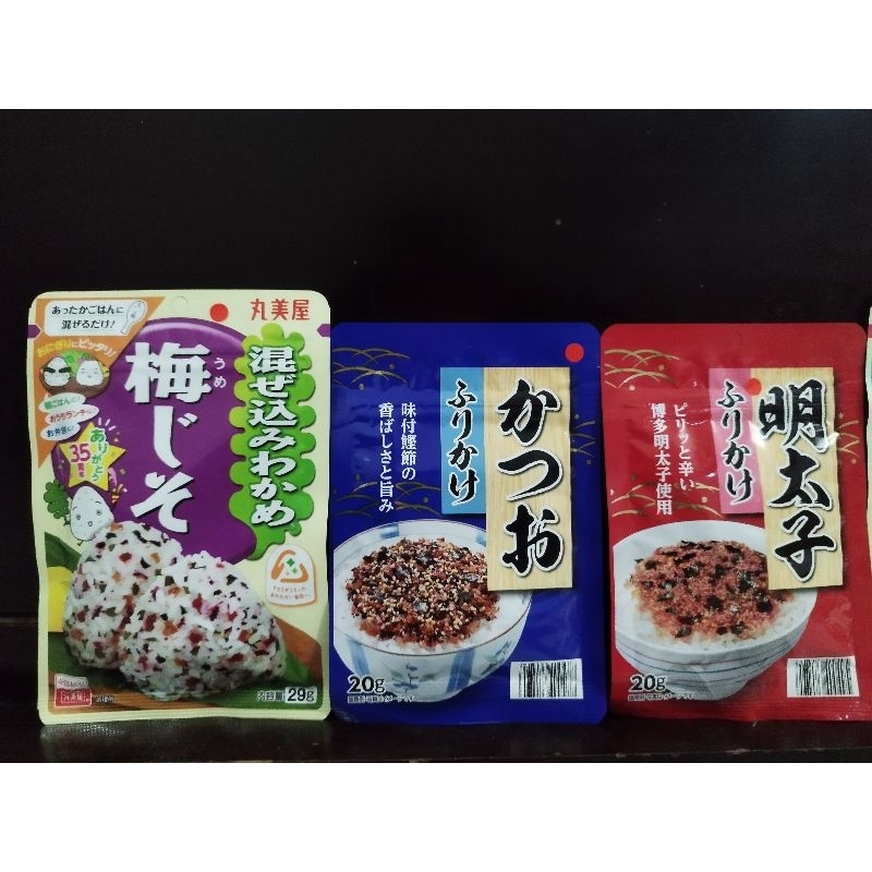 

Furikake Abon Tabur Rumput Laut Jepang berbagai rasa, semua bahan sayur, herba n ikan/seafood, tanpa tambahan bahan non-halal