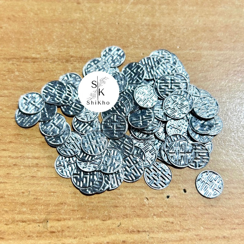Yanci/Yuanci/Yenci Silver Wedding Sangjit Tebal isi 100pcs