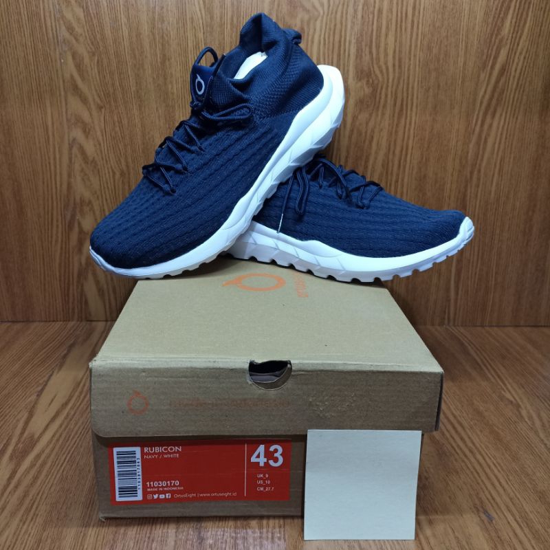 Sepatu Running Ortus Rubicon (Navy/White)