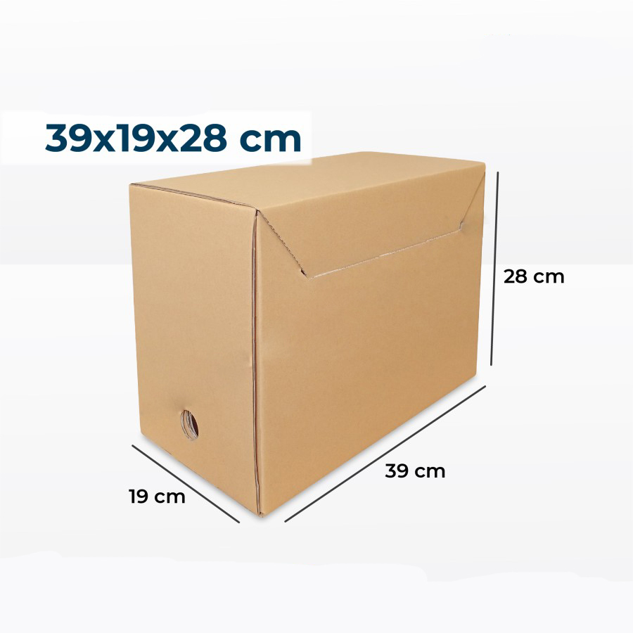 

Box File Kardus Tempat Arsip Dus Kotak Penyimpanan Dokumen Penting Ukuran 39x19x28 cm
