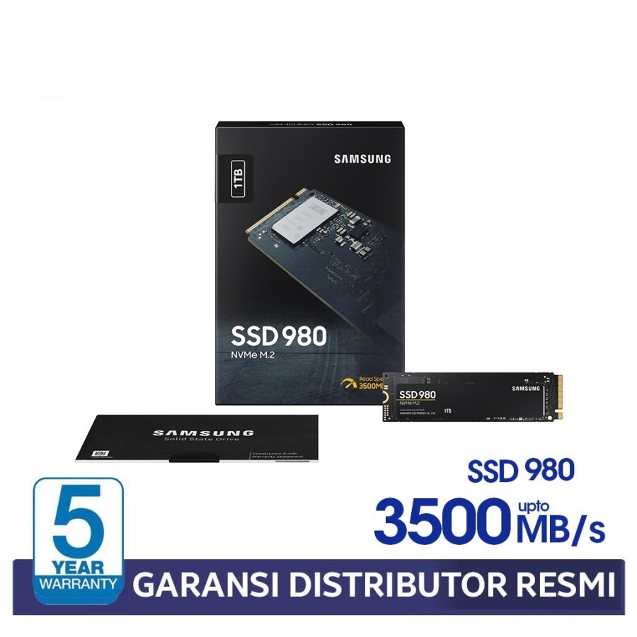 Samsung SSD 980 M.2 PCIe NVMe