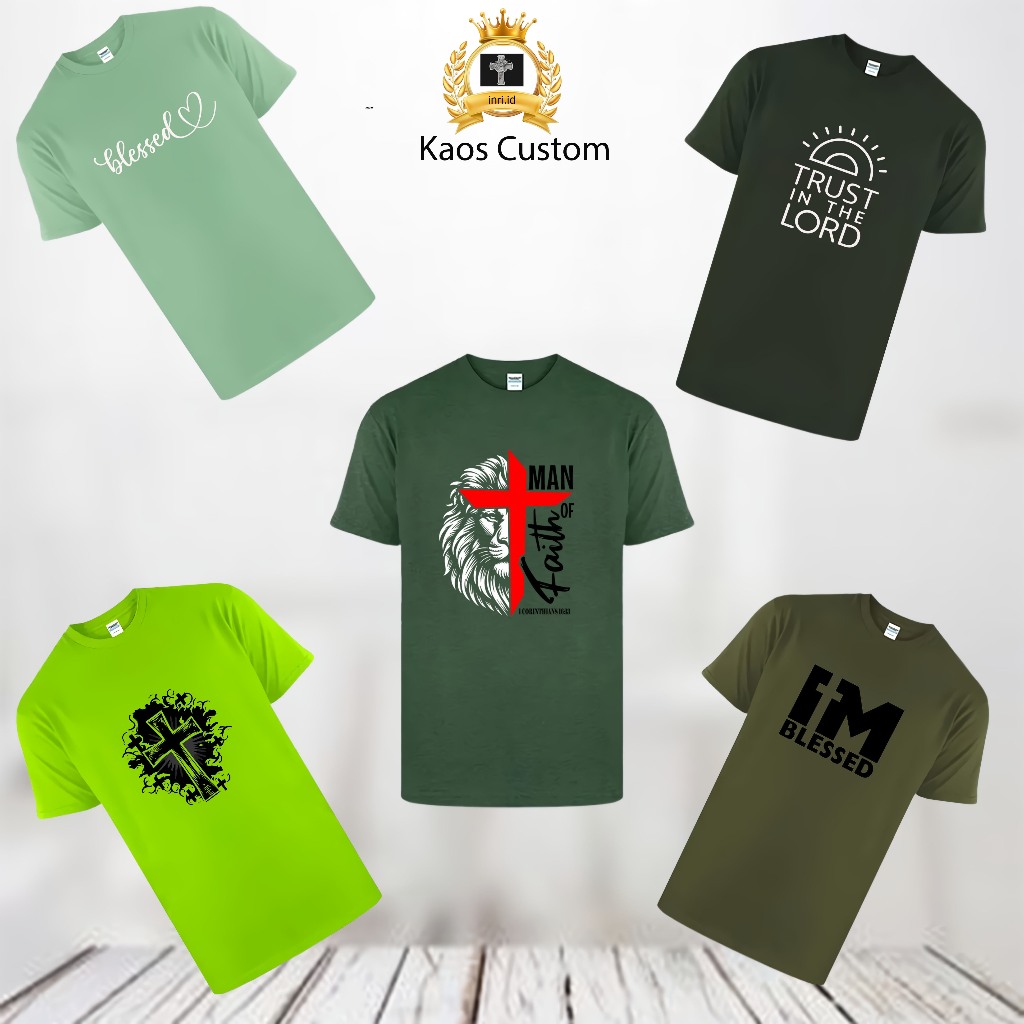 BAJU ROHANI / KAOS ROHANI KRISTEN / BAJU JESUS / KAOS DISTRO PRIA / KAOS WANITA / BAJU DISTRO WANITA