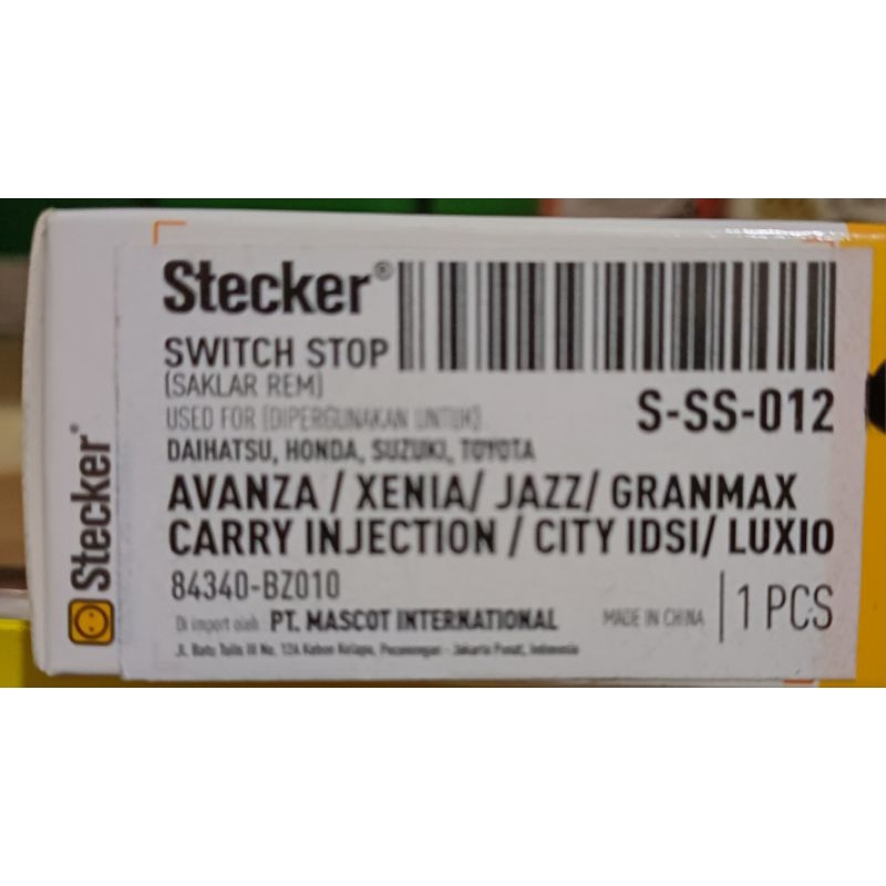 SWITCH REM TOYOTA AVANZA XENIA RUSH TERIOS GRANMAX