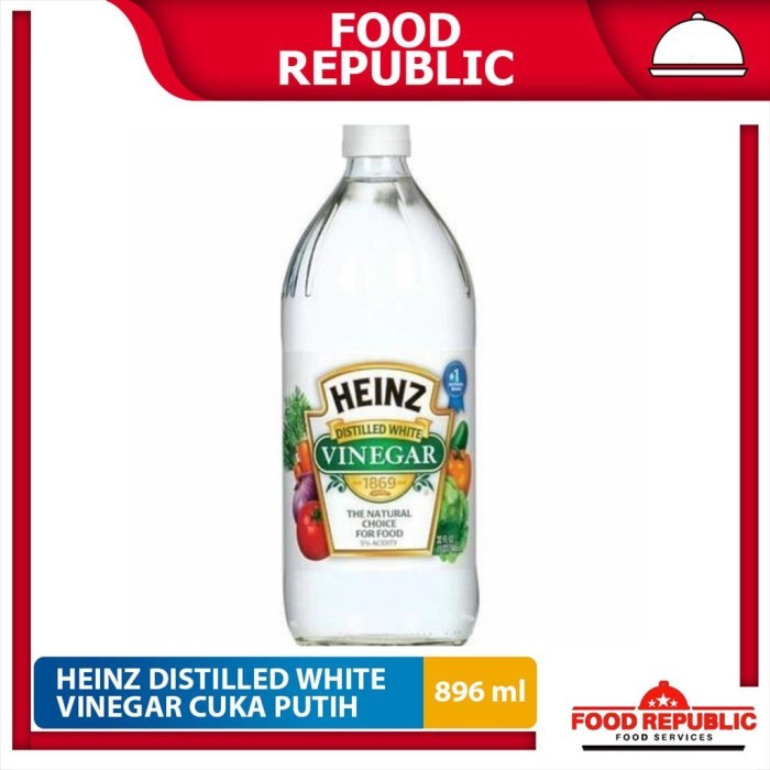 

Cuka Putih / Distilled White Vinegar Heinz 946 ML