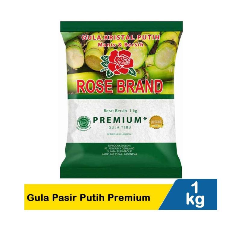 

gula rose brand 1kg