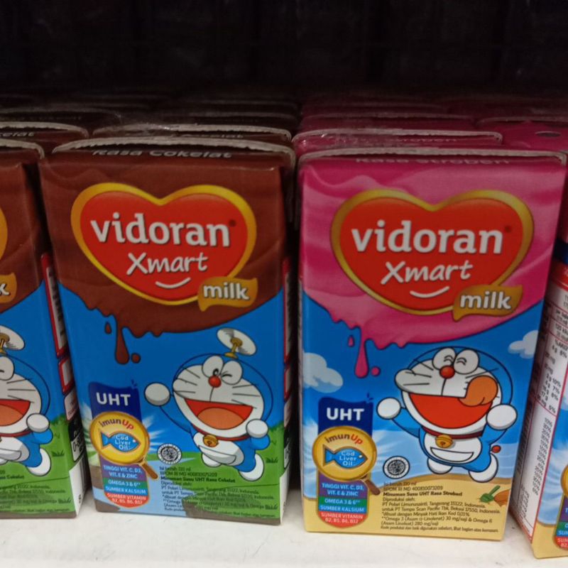 

VIDORAN XMART UHT 110 ML 1 karton isi 40pc