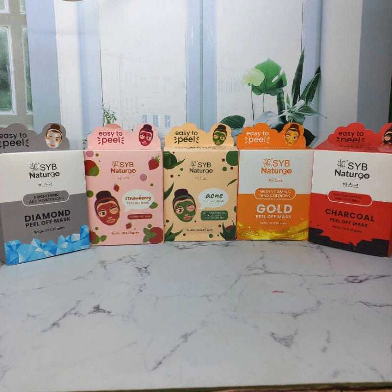 ♥ ♥ CANTIKA  ♥ ♥ Paket usaha SYB masker peel off mengangkat komedo isi 12pcs