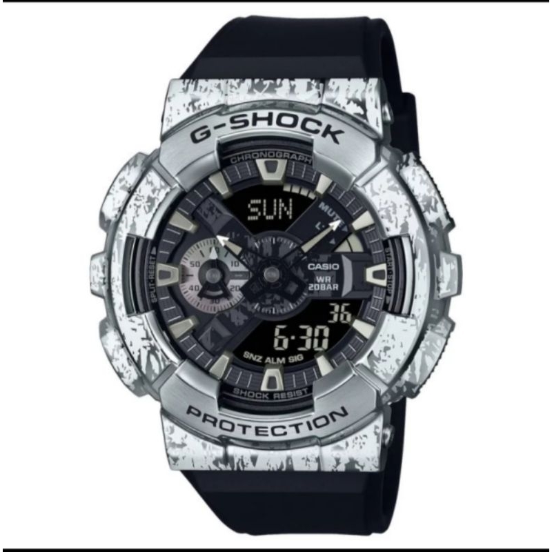 G-SHOCK GM-110GC-1ADR Jam Tangan Pria Analog-Digital Rubber Original