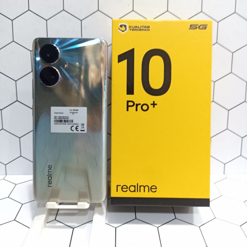 Realme 10 Pro Plus 5G Ram 12/256GB + 8/128GB HP Second Seken Bekas