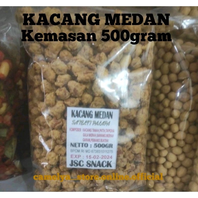 

KACANG MEDAN/Snack Santai/Cemilan/Makanan Ringan