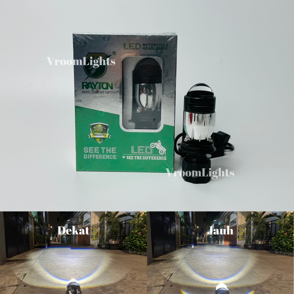 RTD RAYTON M01X Lampu Utama LED H4
