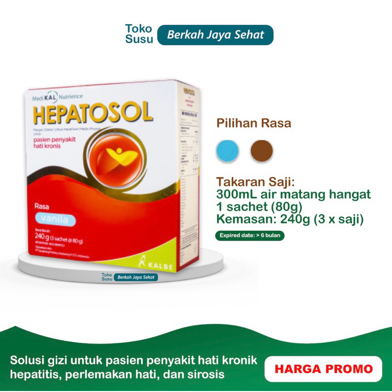 

HEPATOSOL 240G VANILLA/COKLAT