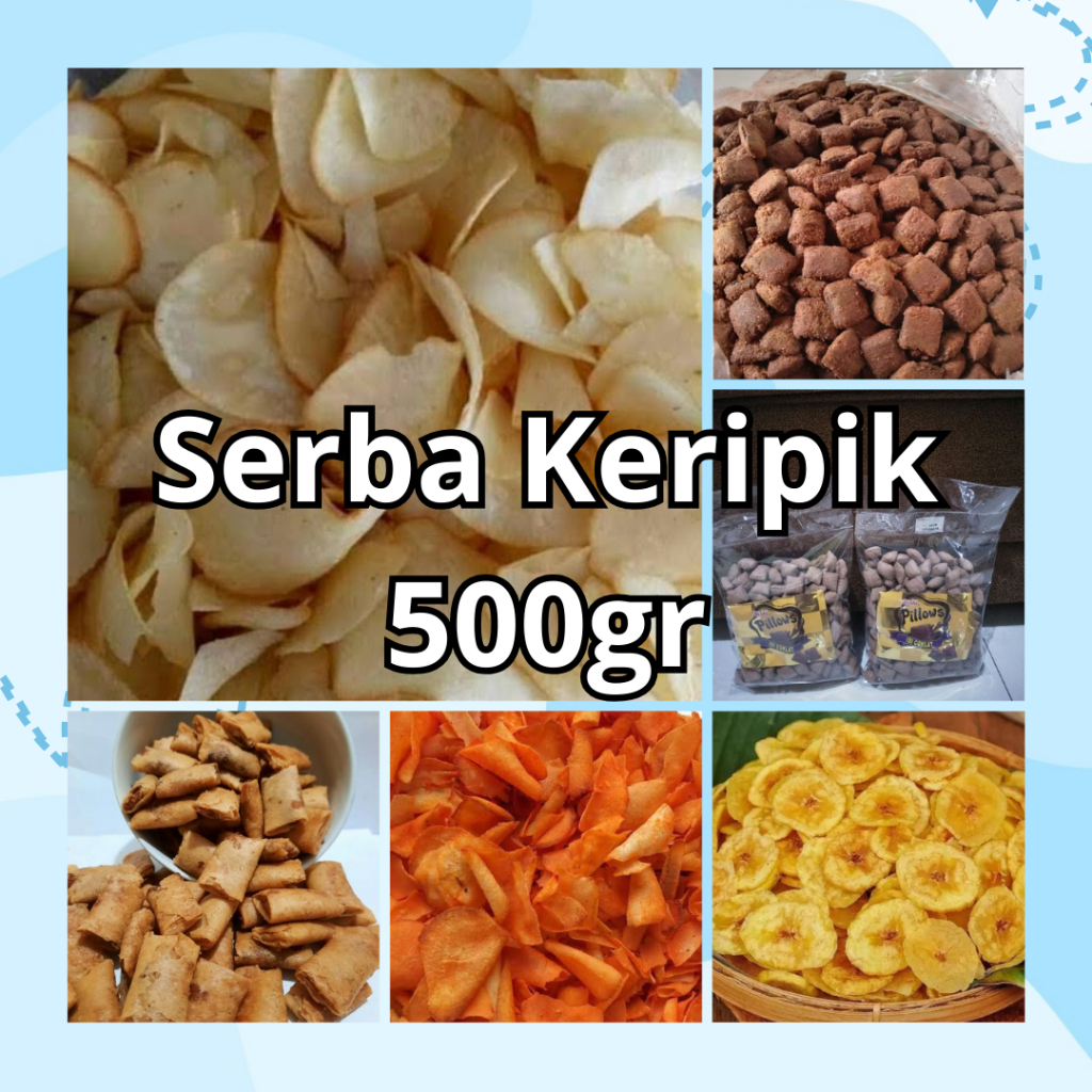 

[PROMO] SERBA KERIPIK 250 GRAM / SNACK KILOAN MURAH