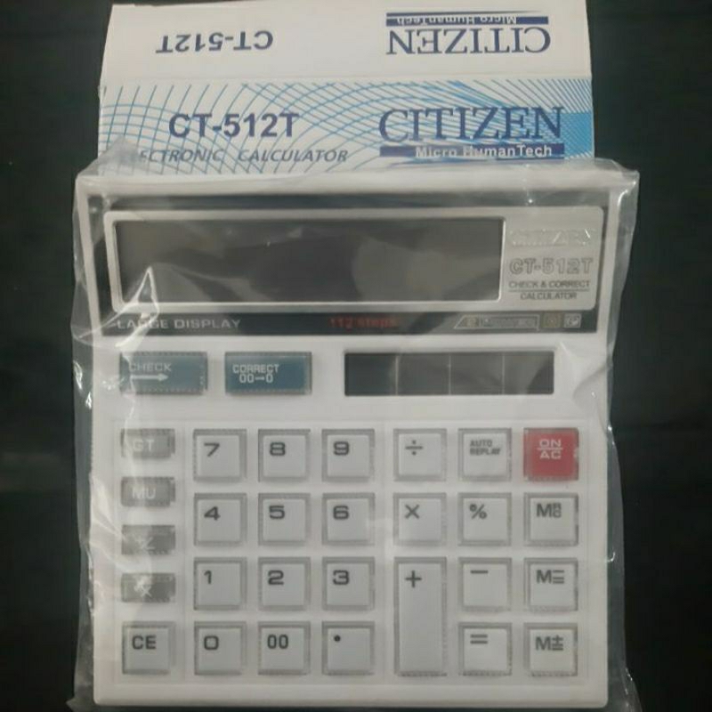 

kalkolator citizen ct 512T