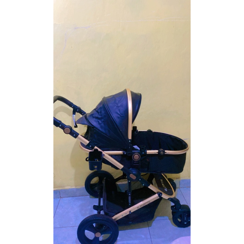 stroller pliko elegante preloved