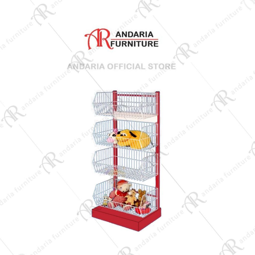 Rak Snack Mega Master| Rak Roti Minimarket | Rak Serbaguna