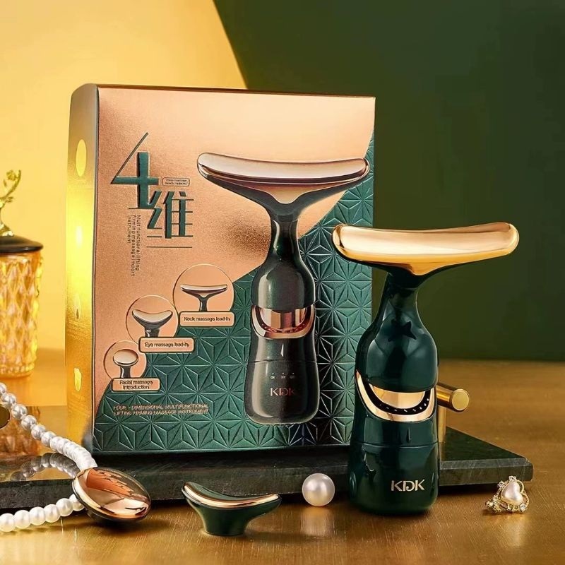 ALAT PIJAT 3 IN 1 LENGKAP Original Alat Pijat Wajah Korea Elektrik Original Alat Setrika Wajah Menge