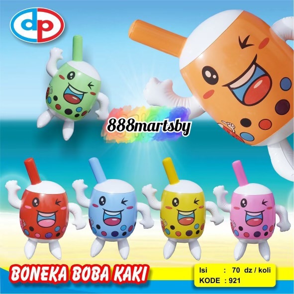mainan tiup boneka boba kaki