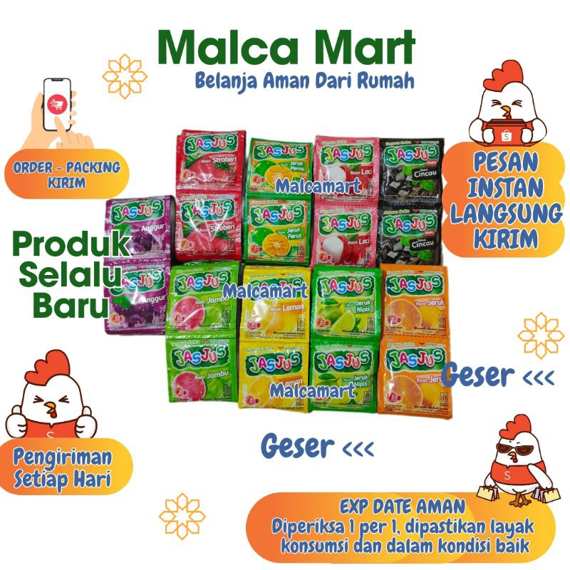 

JasJus Minuman Serbuk 10 pcs