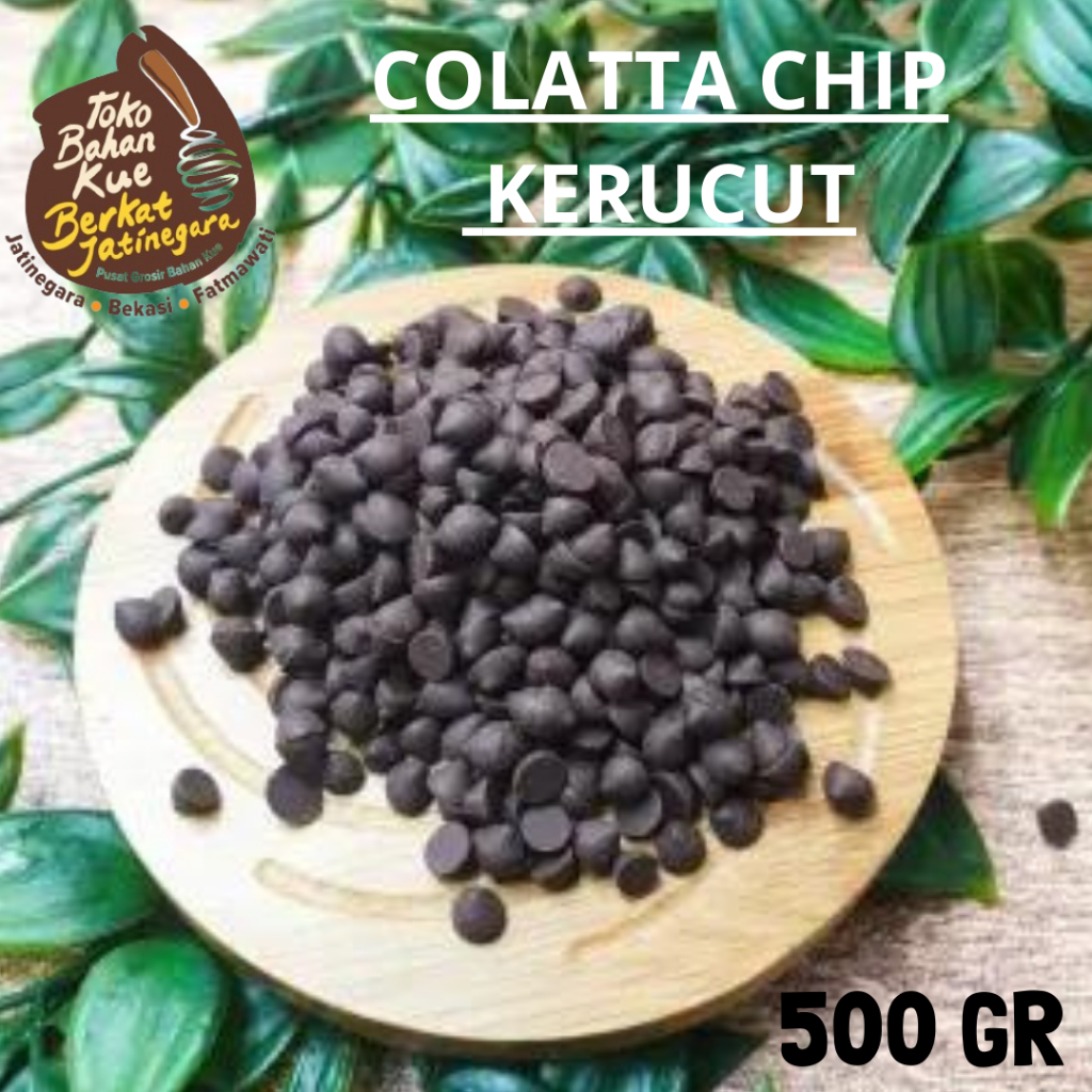 

COLATTA CHIP KERUCUT REPACK 500GR / COKLAT CHIP KERUCUT 500GR