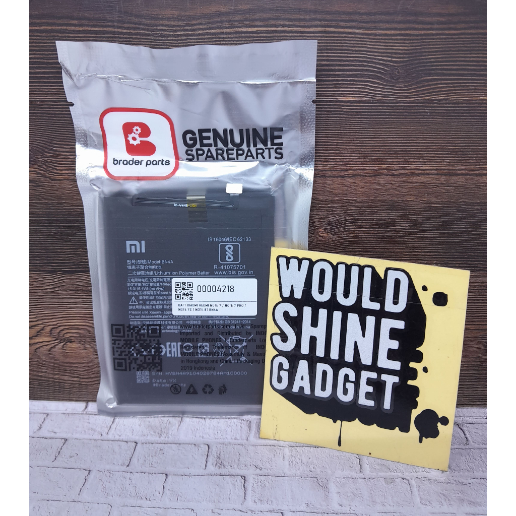 BATTERY XIAOMI REDMI NOTE 7 / NOTE 7 PRO BN4A