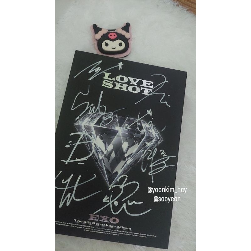 TAKE ALL ALBUM SIGNED EXO & PC EXO (Baca Deskripsi)