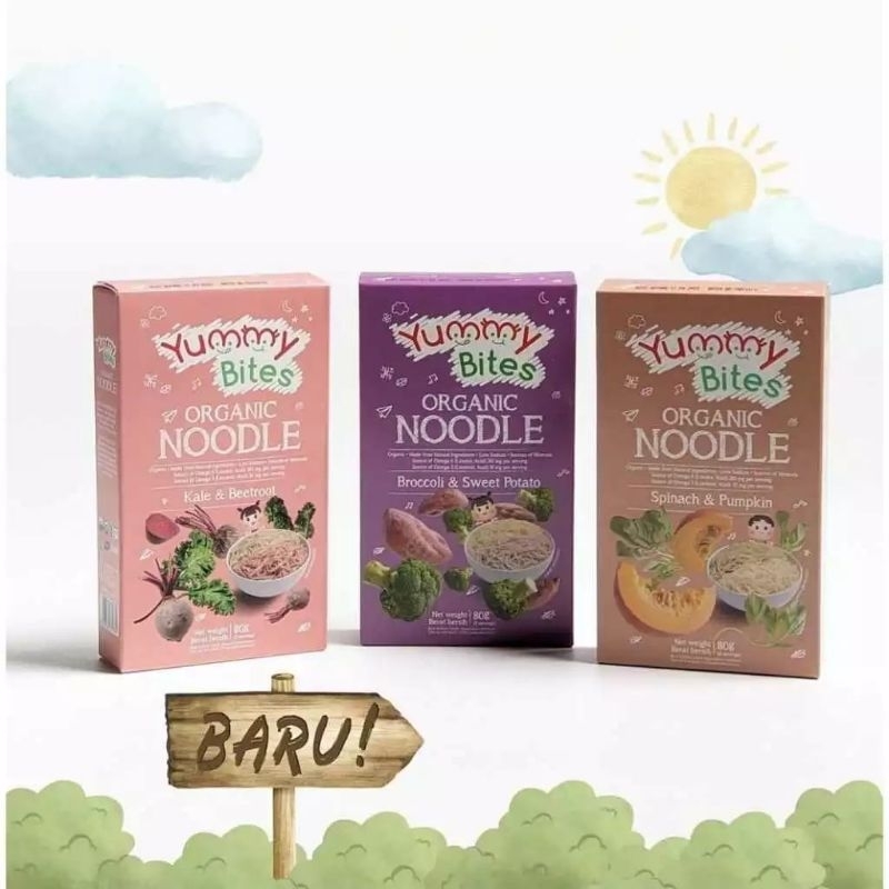 

YUMMY BITES ORGANIC NOODLE 80 gr