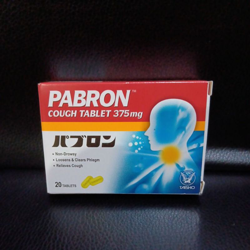 Pabron Cough/Batuk Tablet 375 MG 20 Tablets