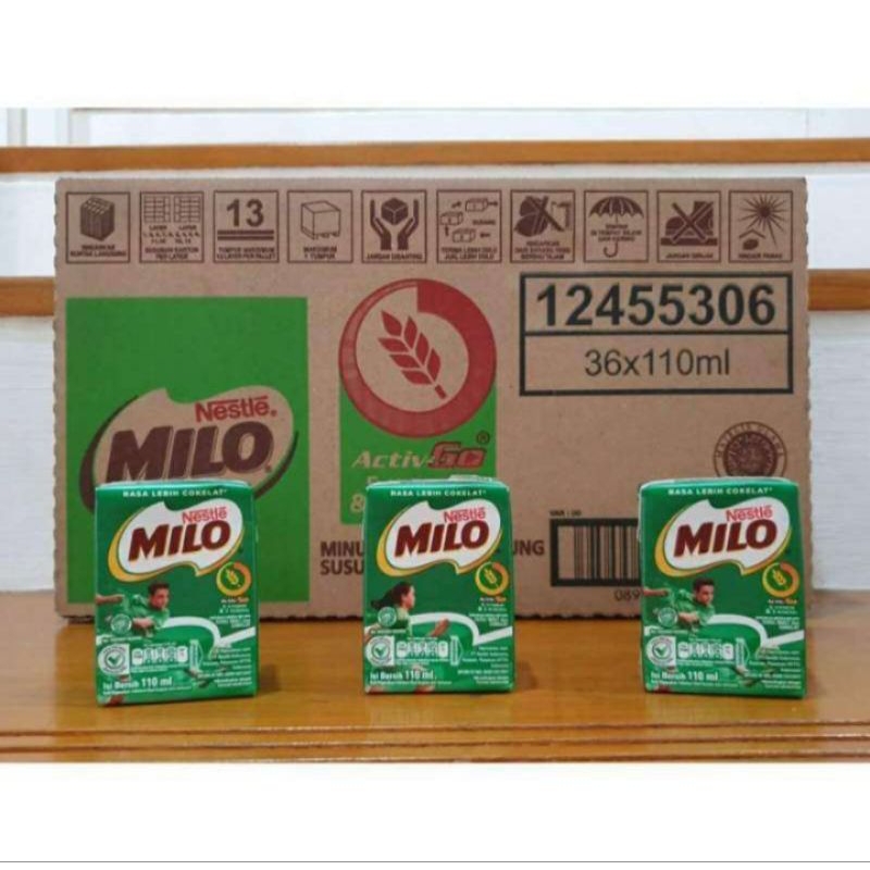 

MILO UHT 110 ML 1 Karton isi 36 pack