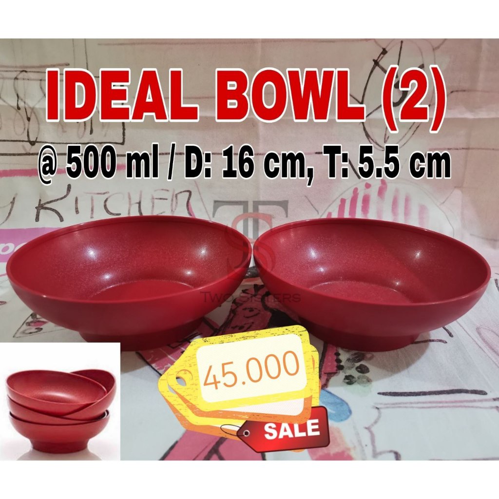 IDEAL BOWL (2) MERAH