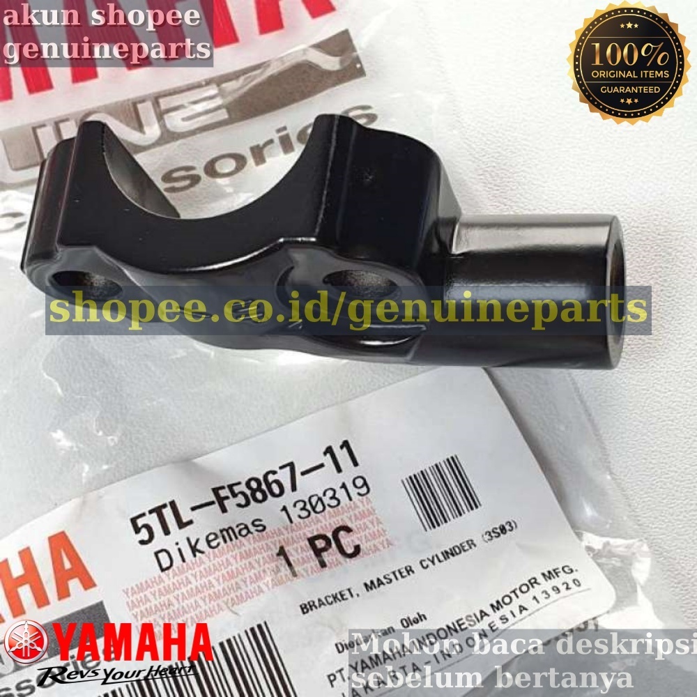 DUDUKAN SPION KANAN AEROX 155 OLD LAMA DAN NEW CONNECTED ORI YAMAHA