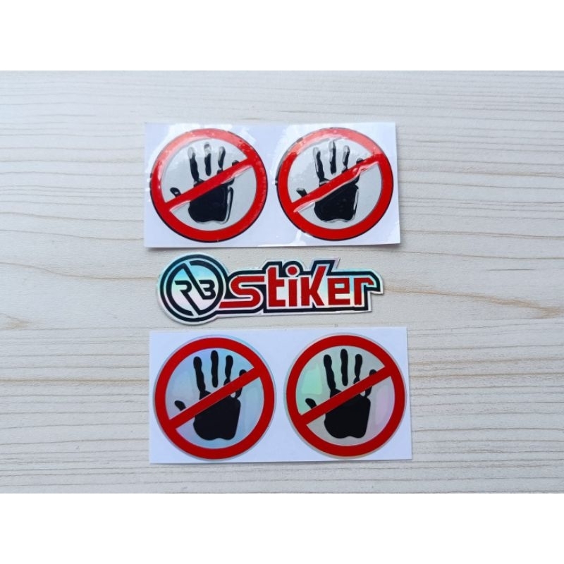 

Stiker cutting DI LARANG PEGANG