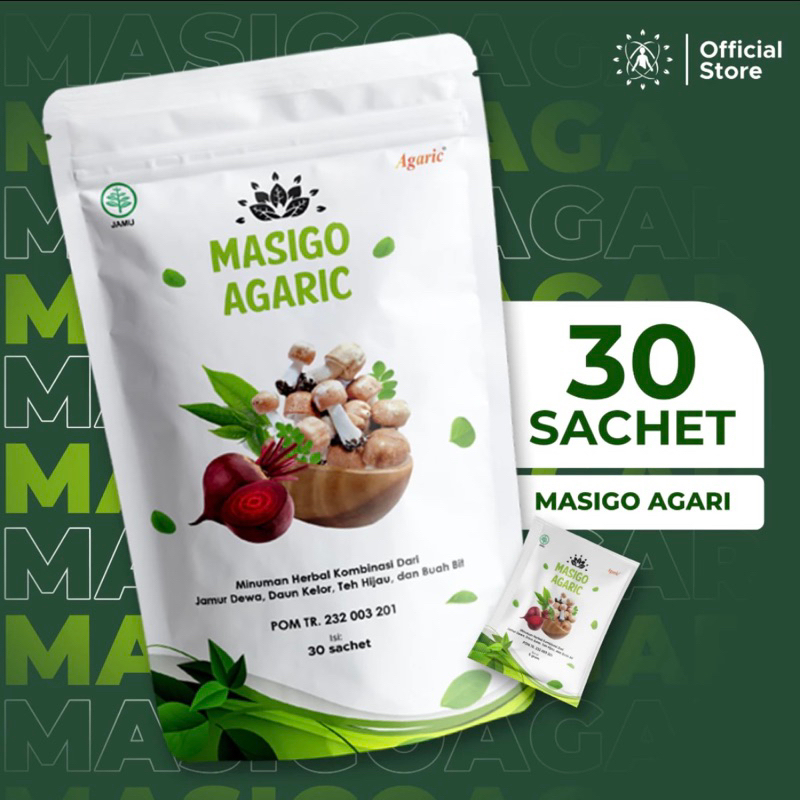 

Obat Herbal Masigo Agaric 30 Sachet 100% (Original)