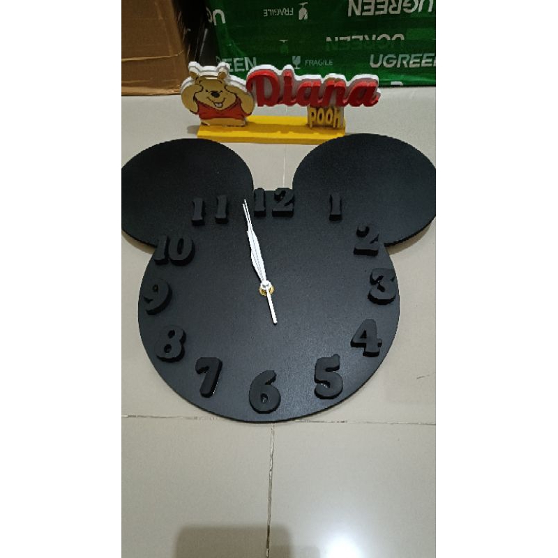 jam dinding mickey mouse