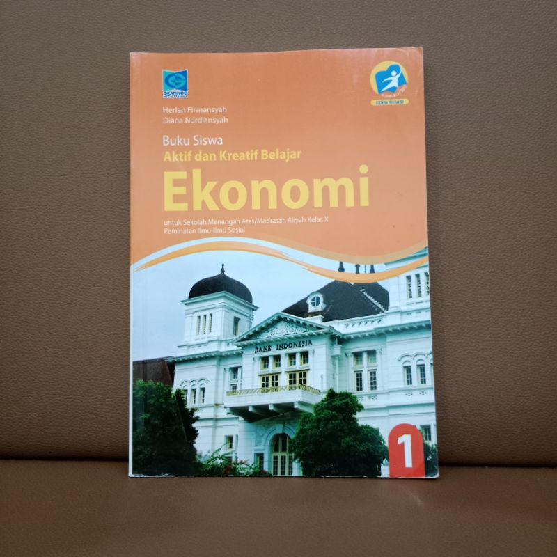 Buku Ekonomi Grafindo kelas 10 seken