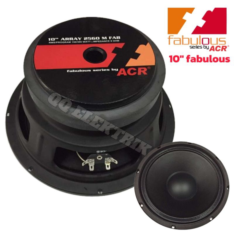 Speaker ACR 10 inch FABULOUS 2560 M - Speaker ARRAY ACR 10" Fabulous 2560  Original