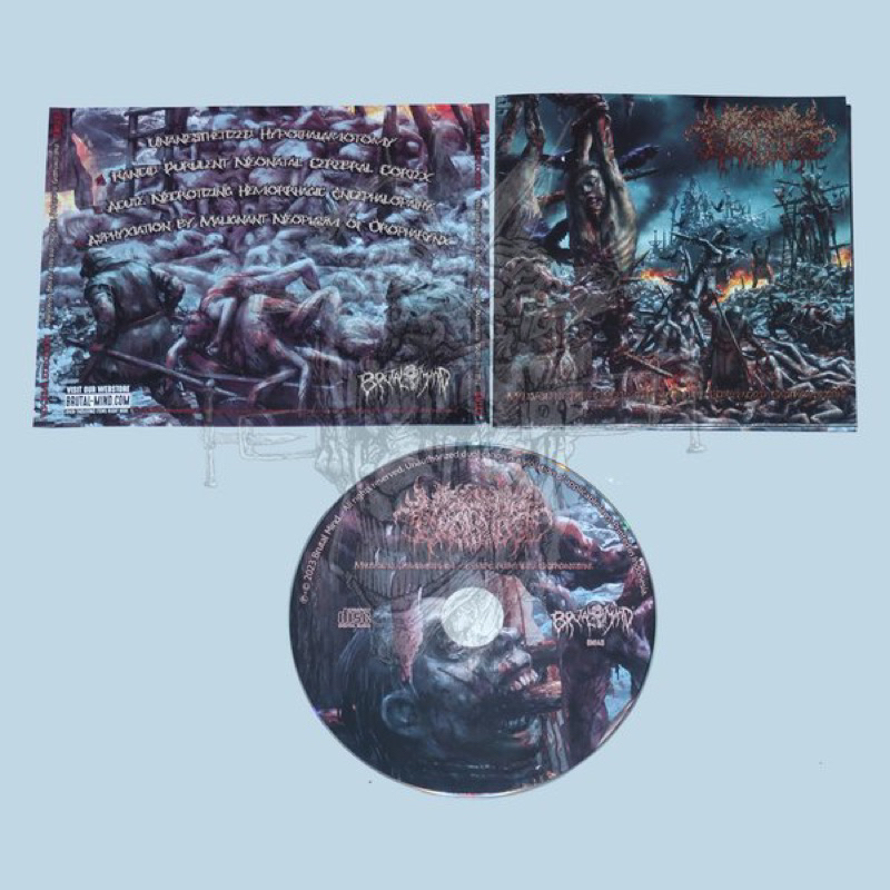VISCERAL EXPLOSION Malevolent - CD ORIGINAL released By Brutal mind