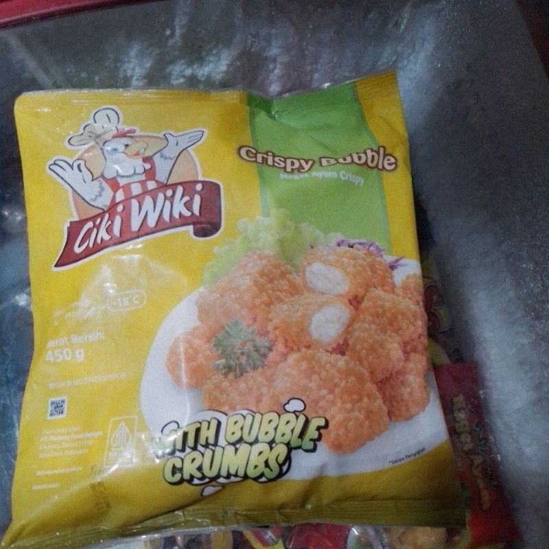 

Cikiwiki Nuget Ayam Buble Crumbh 450gr
