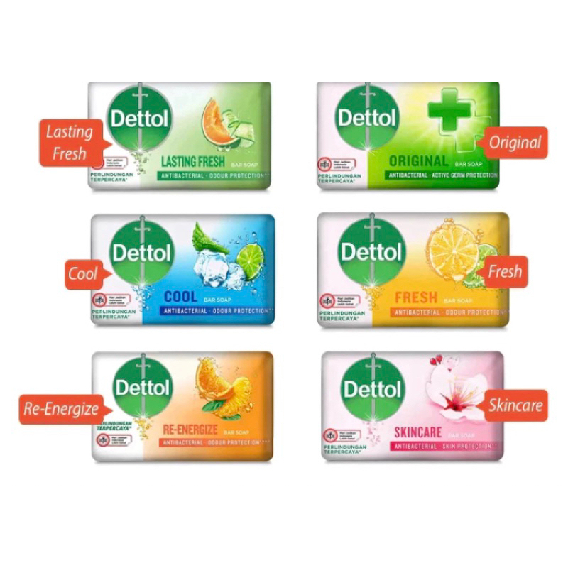 DETTOL BAR SOAP | Sabun Batang | Dettol Batang | DETTOL 60GR