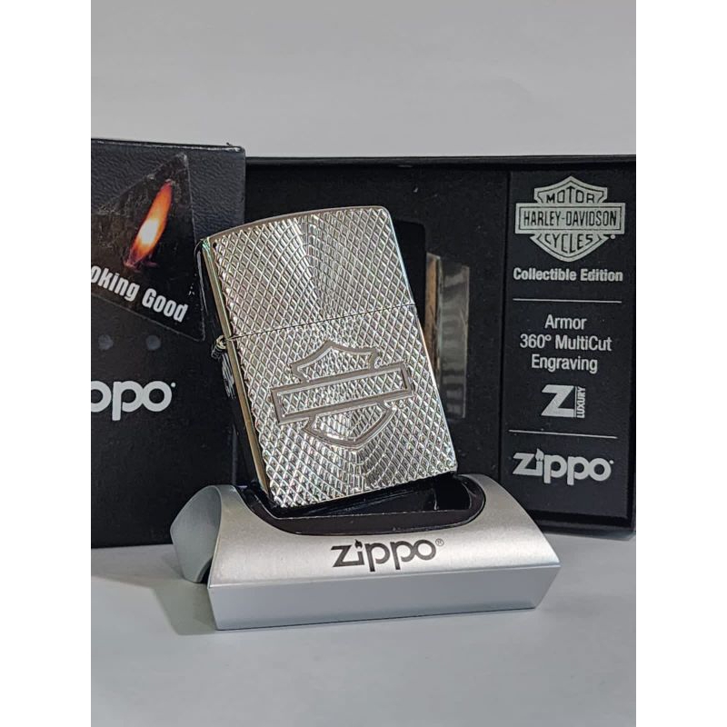 Original Zippo Armor Harley Davidson Coty 2024 Limited 5 sisi 46022
