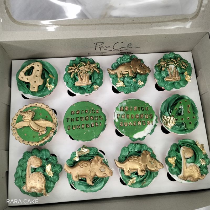 

cup cake medium tema dino